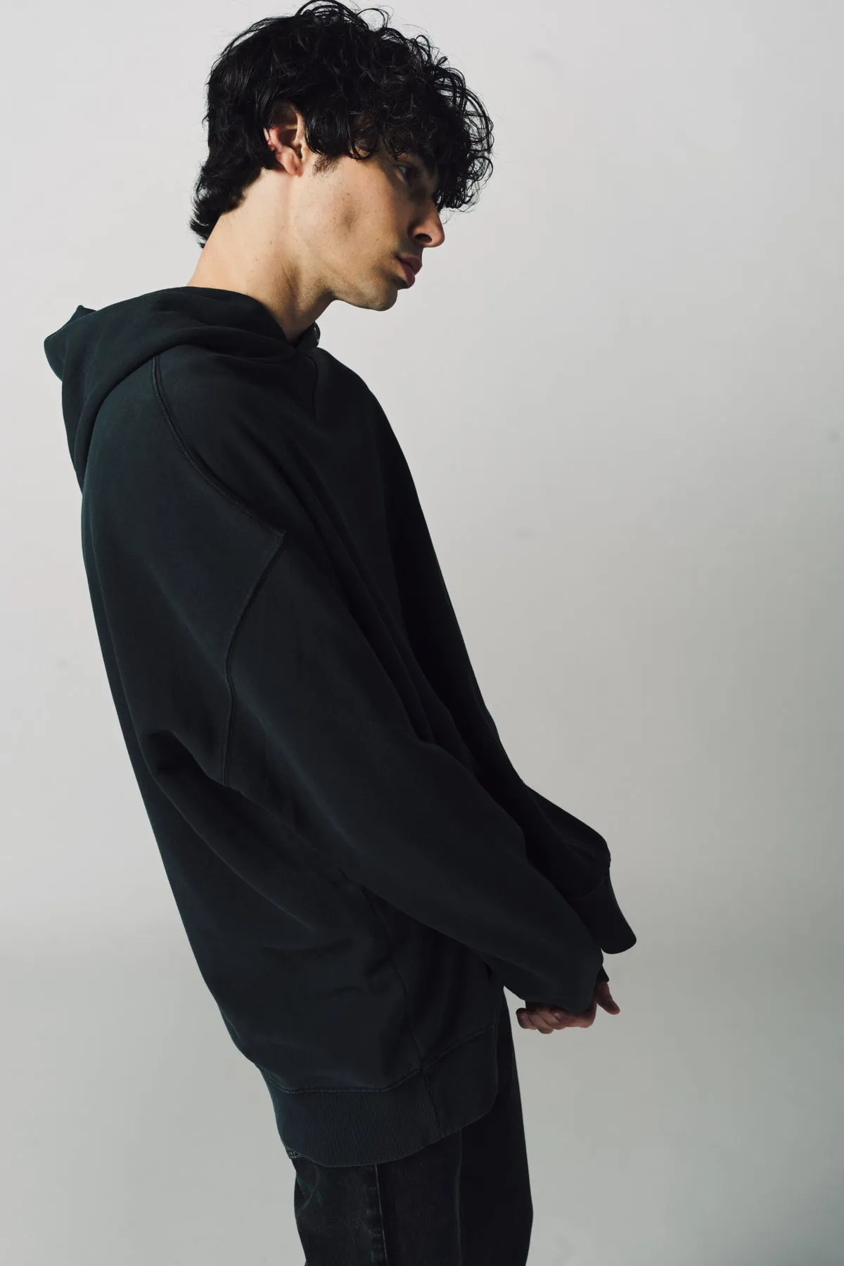 MAISON MARGIELA | REVERSE LOGO HOODED SWEATSHIRT