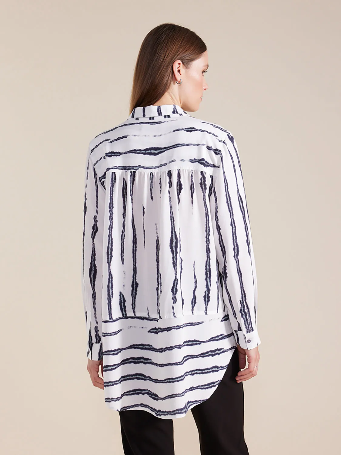Marco Polo L/S Shadow Stripe Shirt YTMW44619