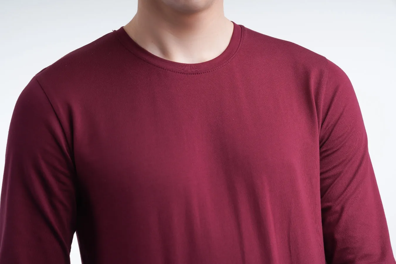 Maroon Plain Shirt