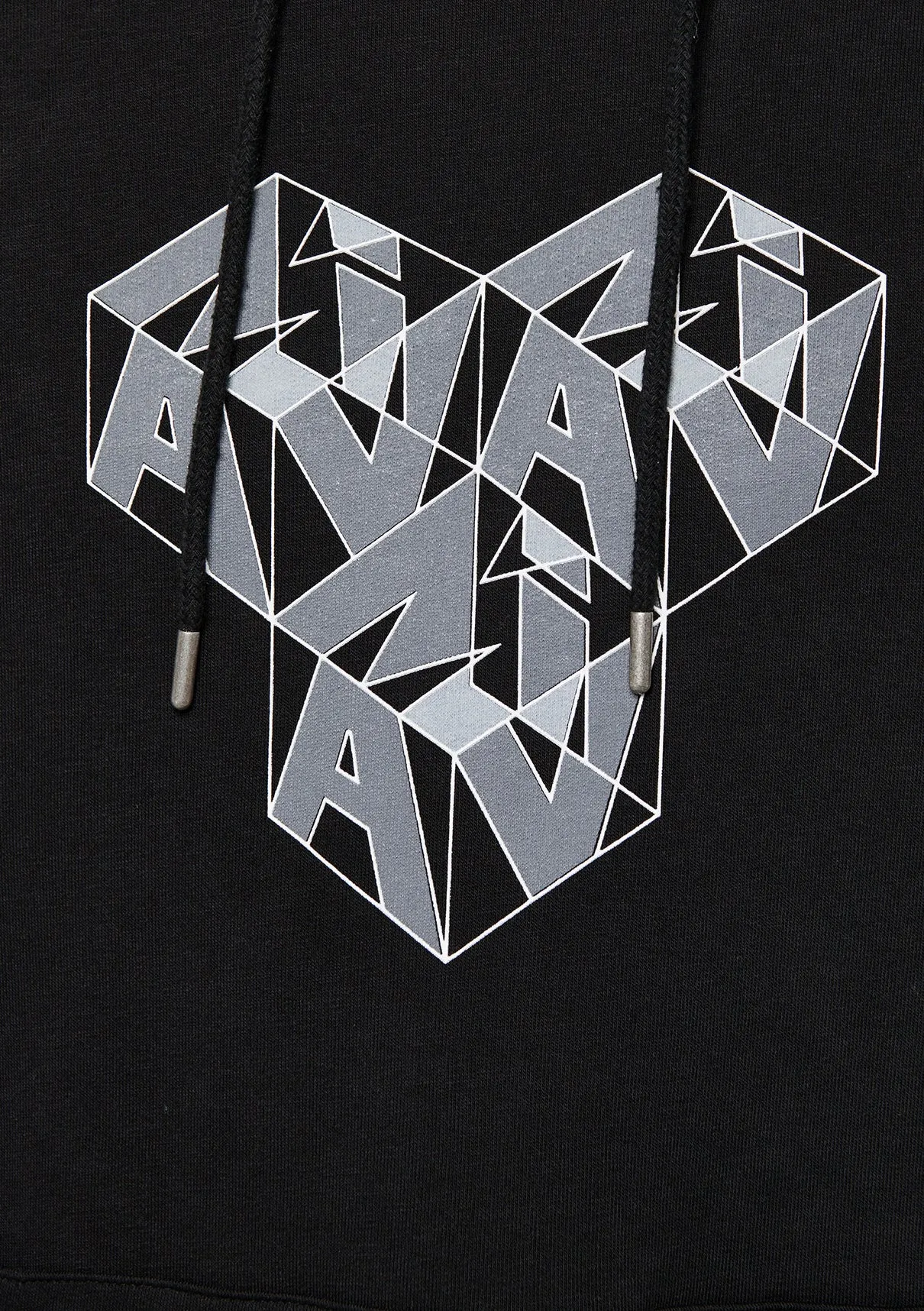 Mavi Logo Printed Black Sweatshirt