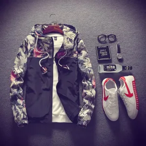 Men's Button Up Fashion Hoodie Up To 4XL
