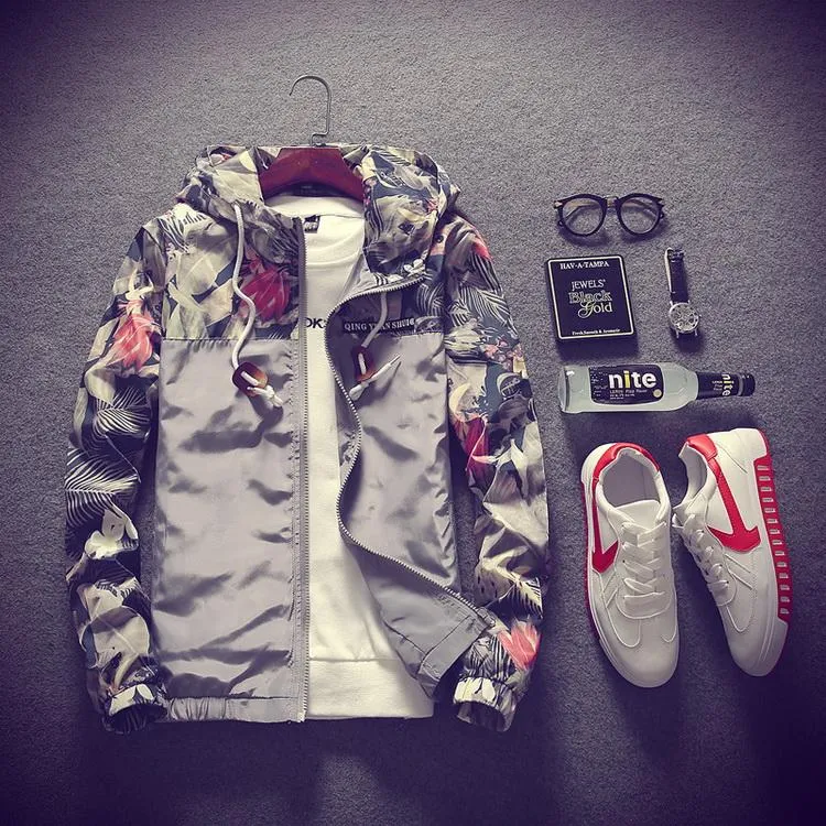 Men's Button Up Fashion Hoodie Up To 4XL