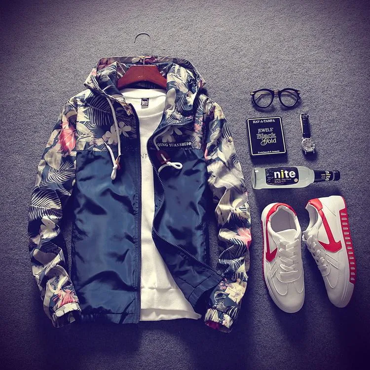 Men's Button Up Fashion Hoodie Up To 4XL