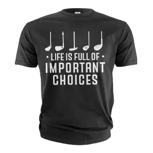 Men's Golf Shirt Funny Golfing Tee Shirt Golfing Gifts Father's Day Gifts For Him Men Dad