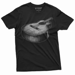 Men's Guitar 3D T-shirt Guitarist gift musician music country shirt guitar player Birthday gift