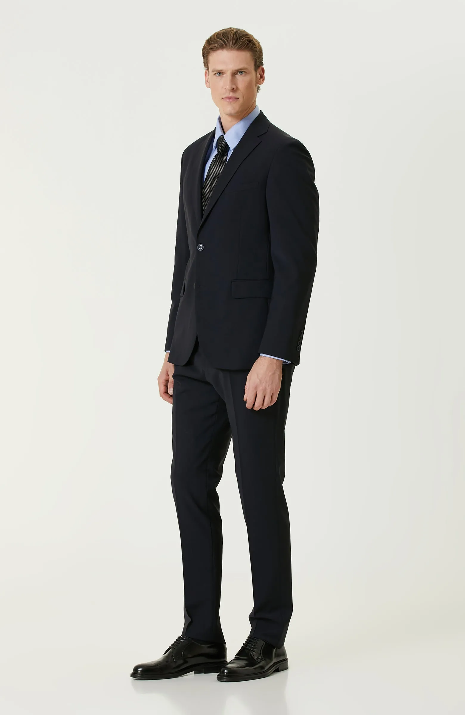 MEN'S Non-Iron Blue Oxford Shirt