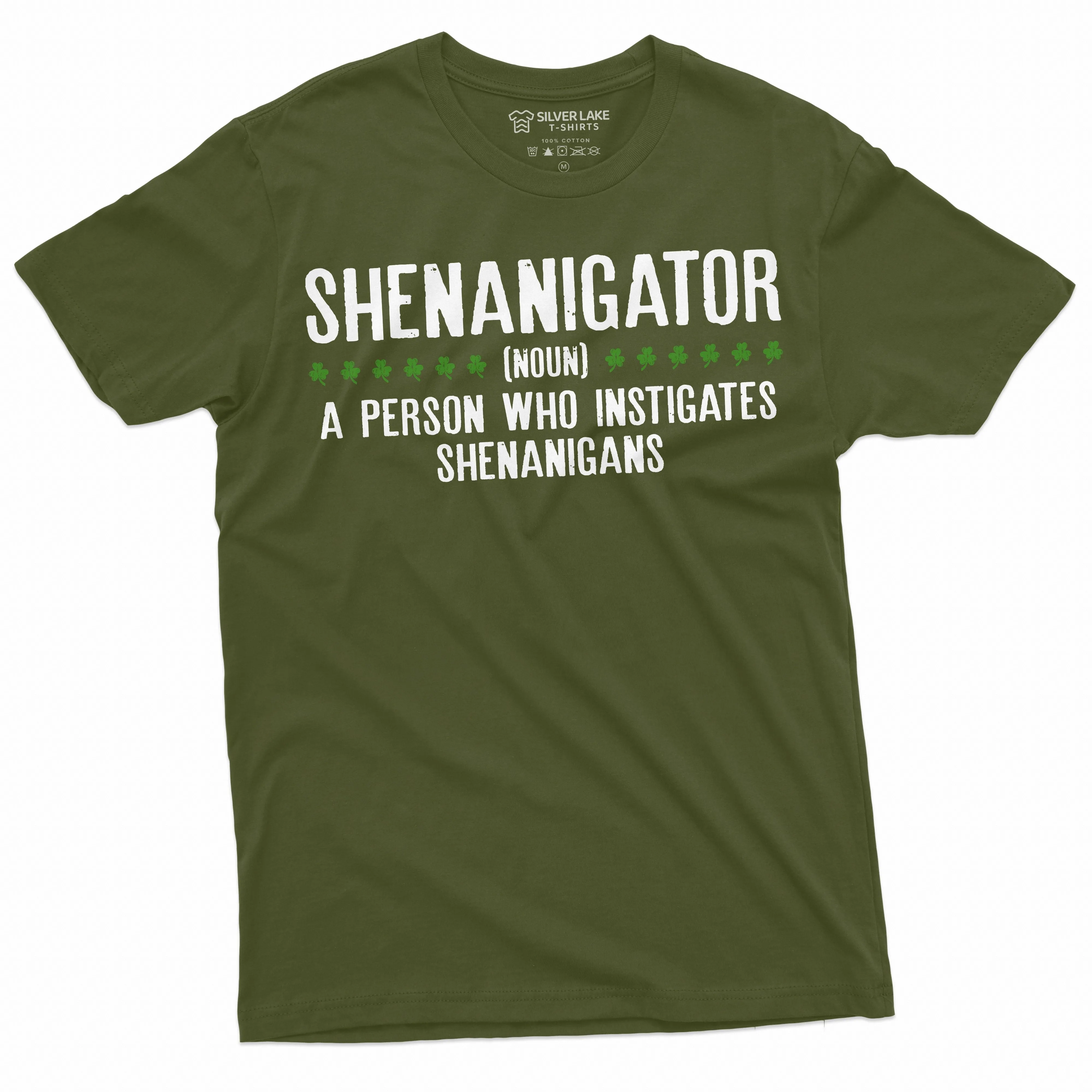 Men's Shenanigator T-shirt St Patricks day Shenanigans shirt Saint Paddys Holiday irish Tee
