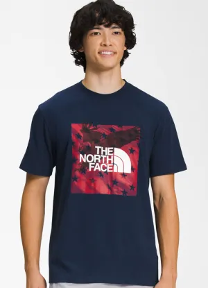 Men's S/S Americana Tee in Summit Navy