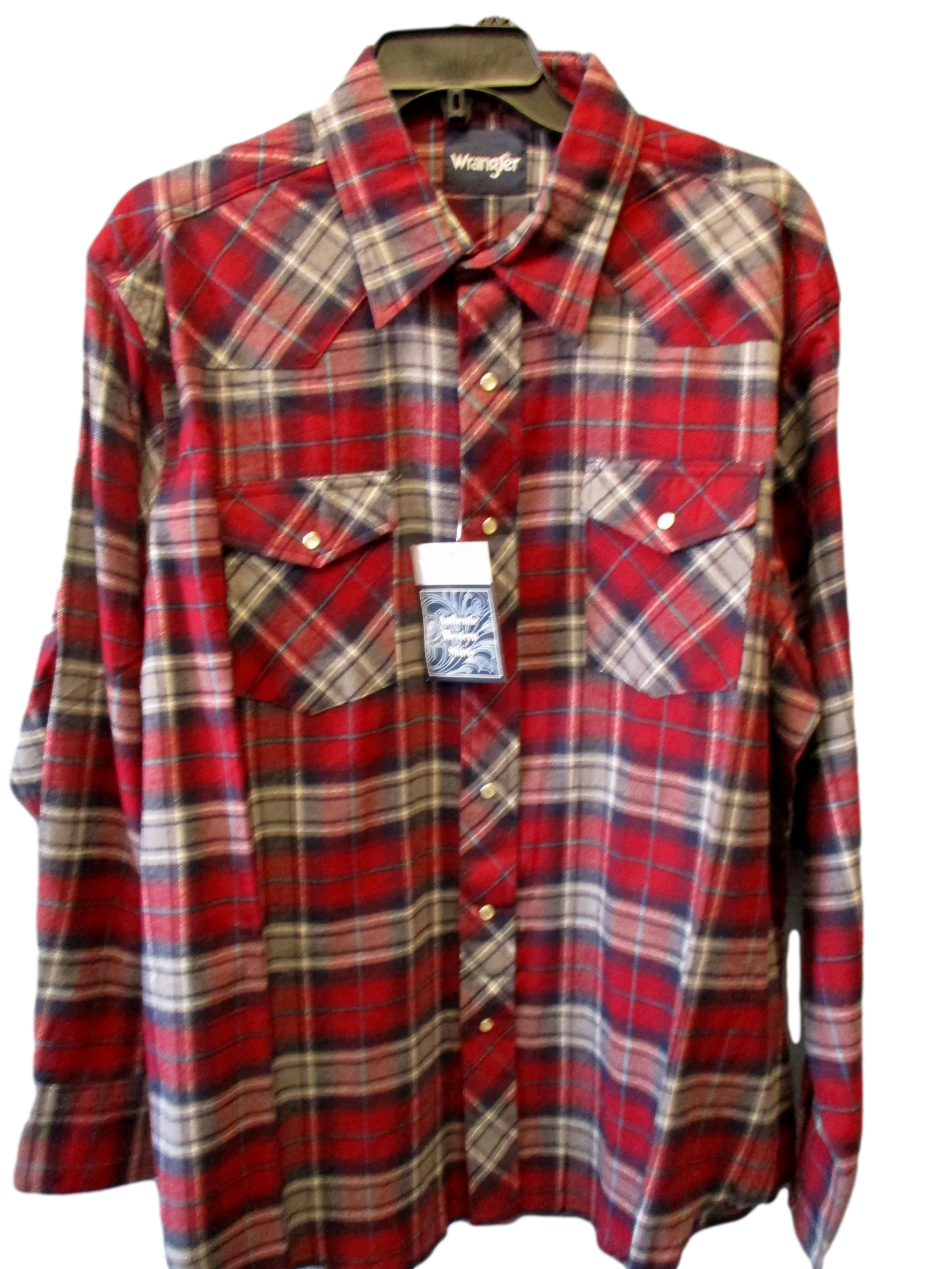 Men's Wrangler Flannel Shirts