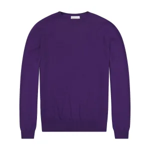 Merino Wool Sweater - Royal Purple