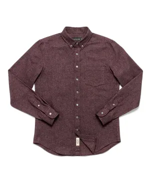 Merlot Flannel Shirt