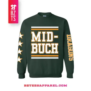 Mid Buch Dragons Long Sleeve (Tee or Sweatshirt)
