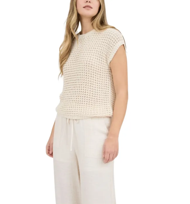 Millie Knit Short Sleeve Top