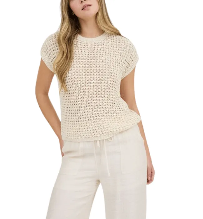 Millie Knit Short Sleeve Top