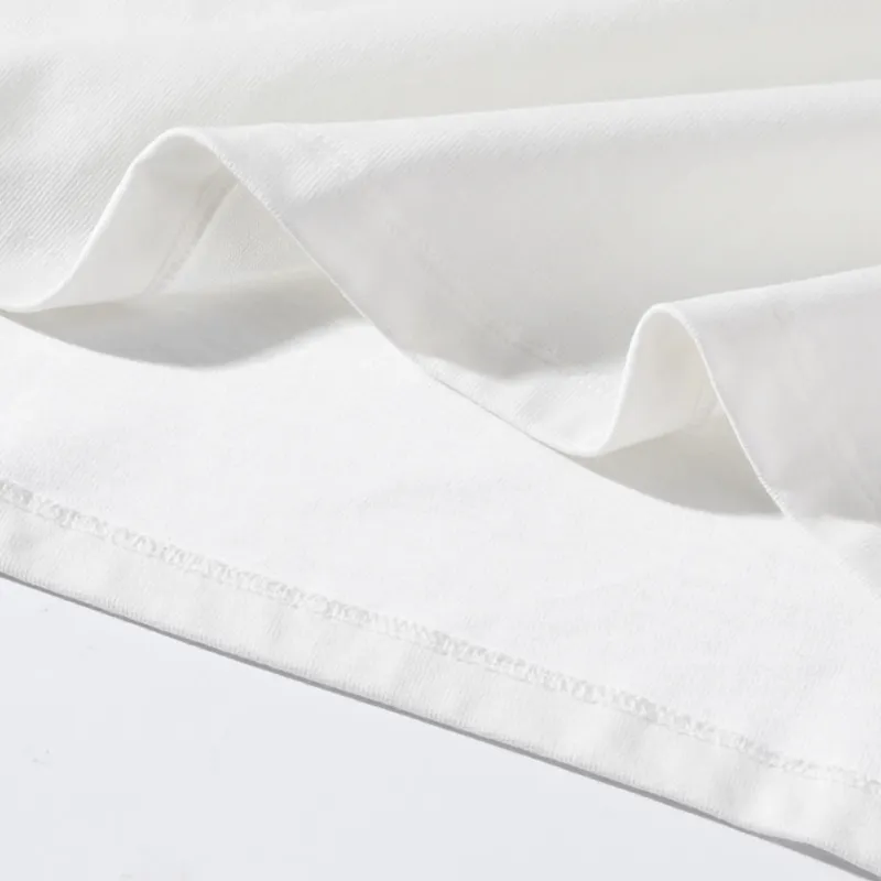 Modern Rabbit Print Cotton T-shirt