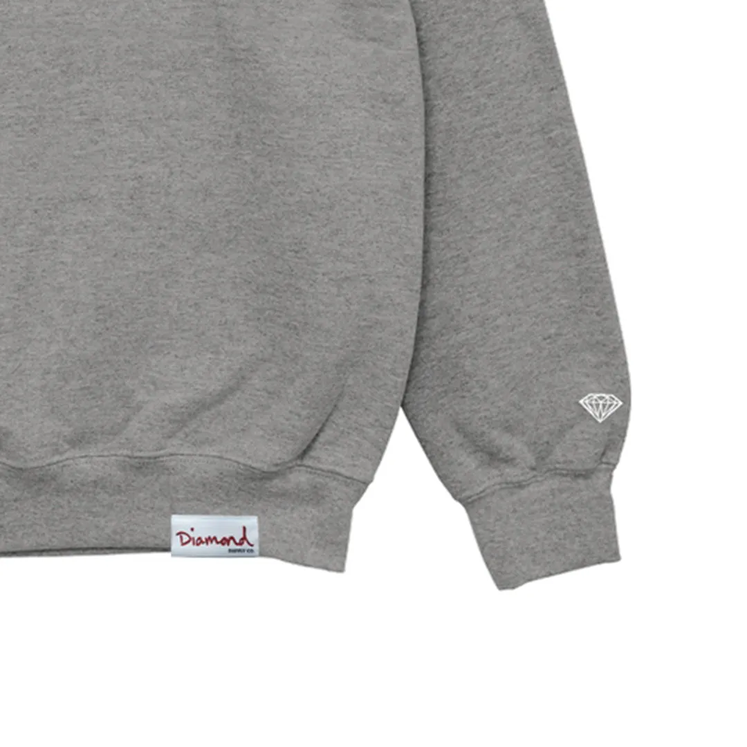 Moletom Diamond Box Logo Crewneck