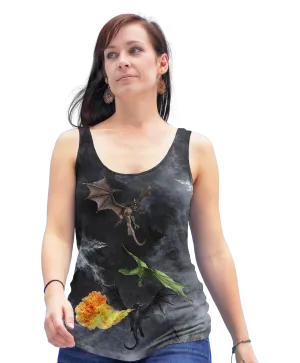 Mother of Dragons Flowy Racerback Tank Top