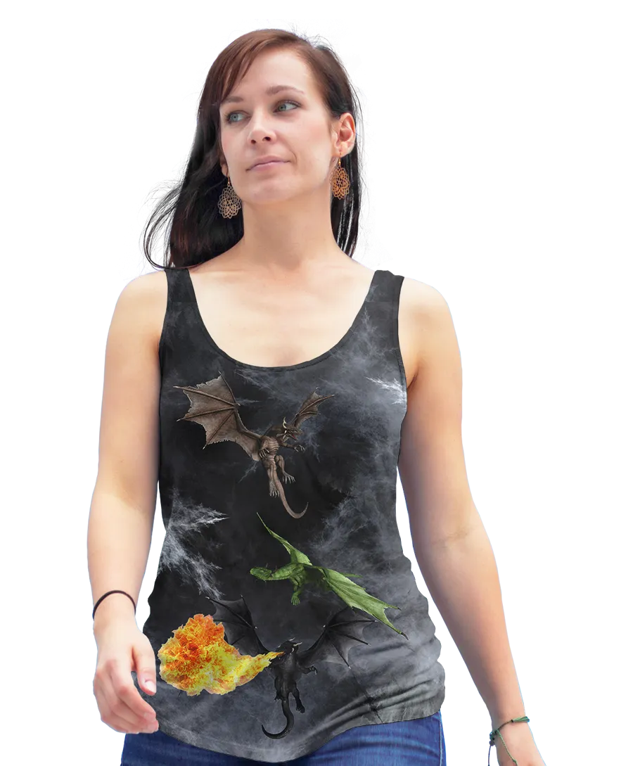 Mother of Dragons Flowy Racerback Tank Top