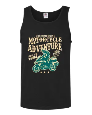 Motorcycle adventure cross country tank top