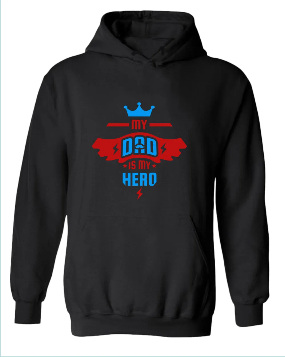 My dad is my hero hoodie, father's day hoodie