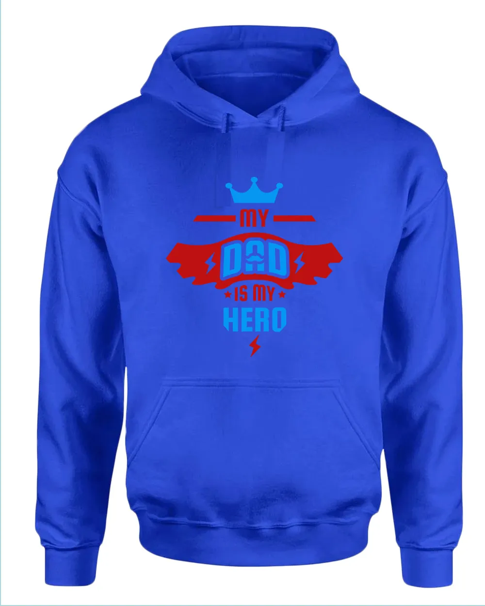 My dad is my hero hoodie, father's day hoodie