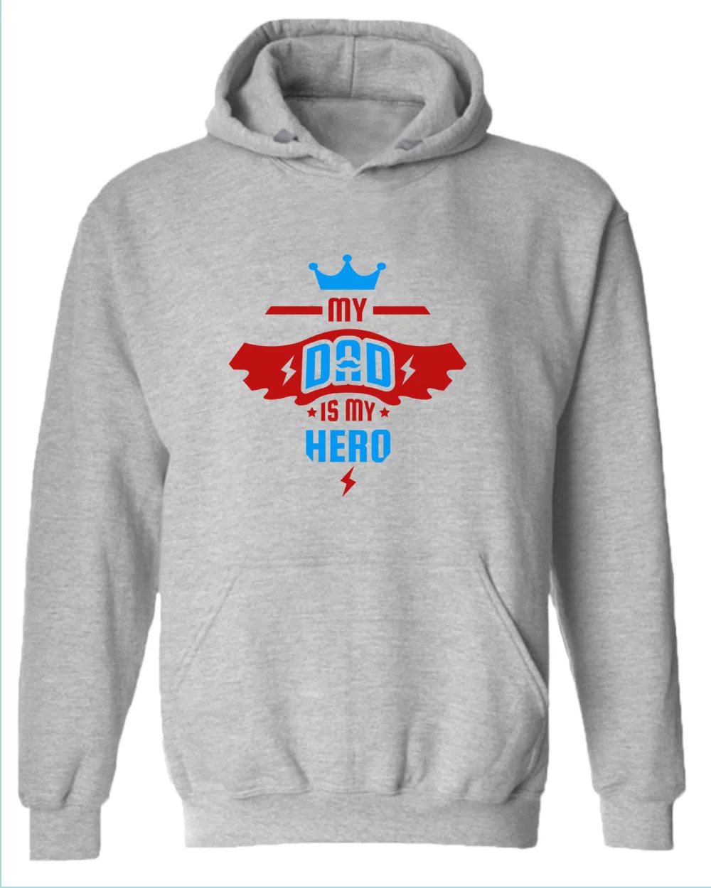 My dad is my hero hoodie, father's day hoodie