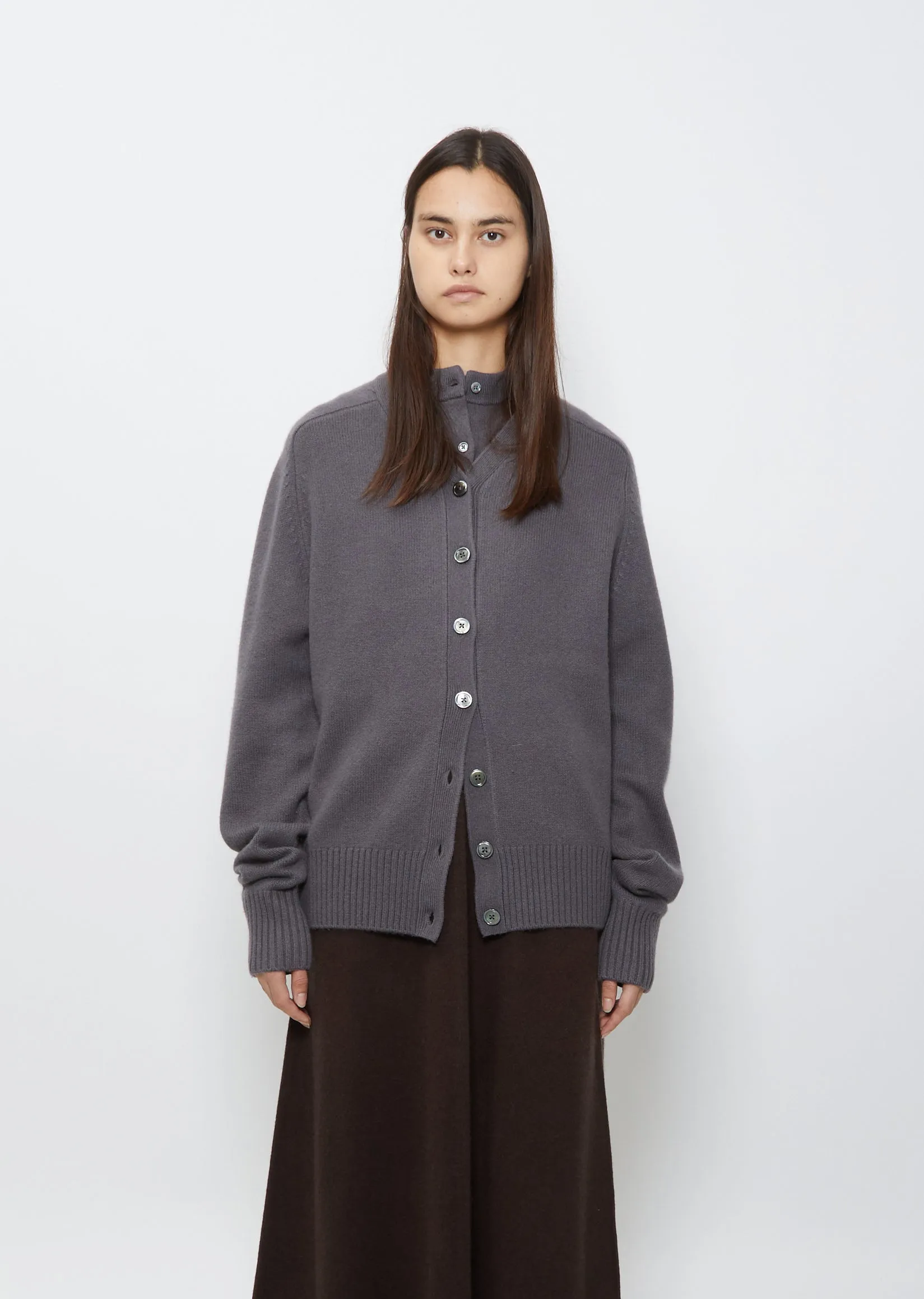 n°194 Bro Cardigan — Concrete
