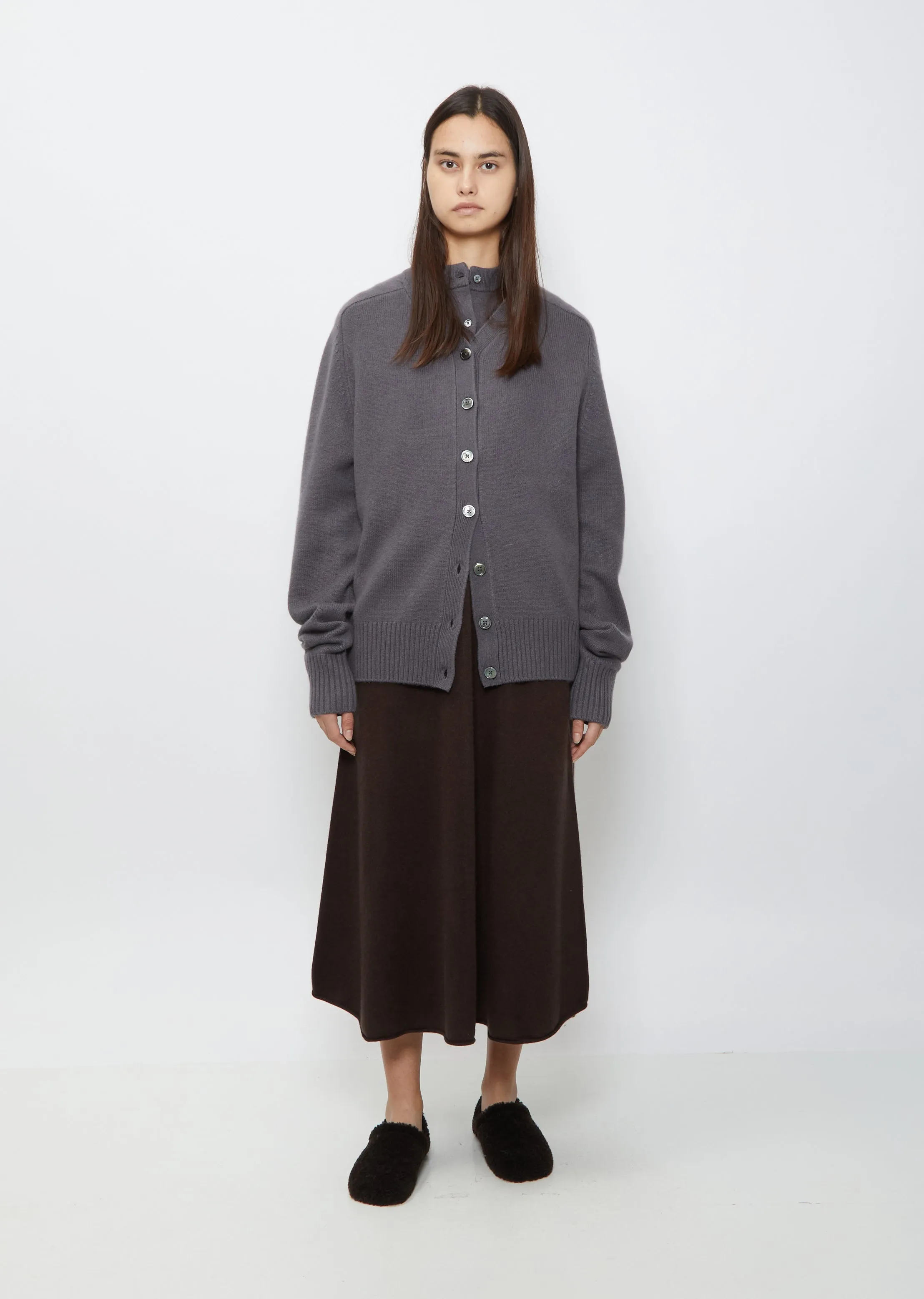 n°194 Bro Cardigan — Concrete