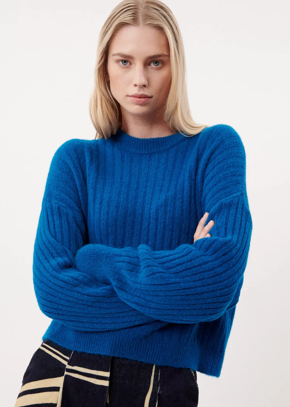 NAICHA SWEATER / BLUE