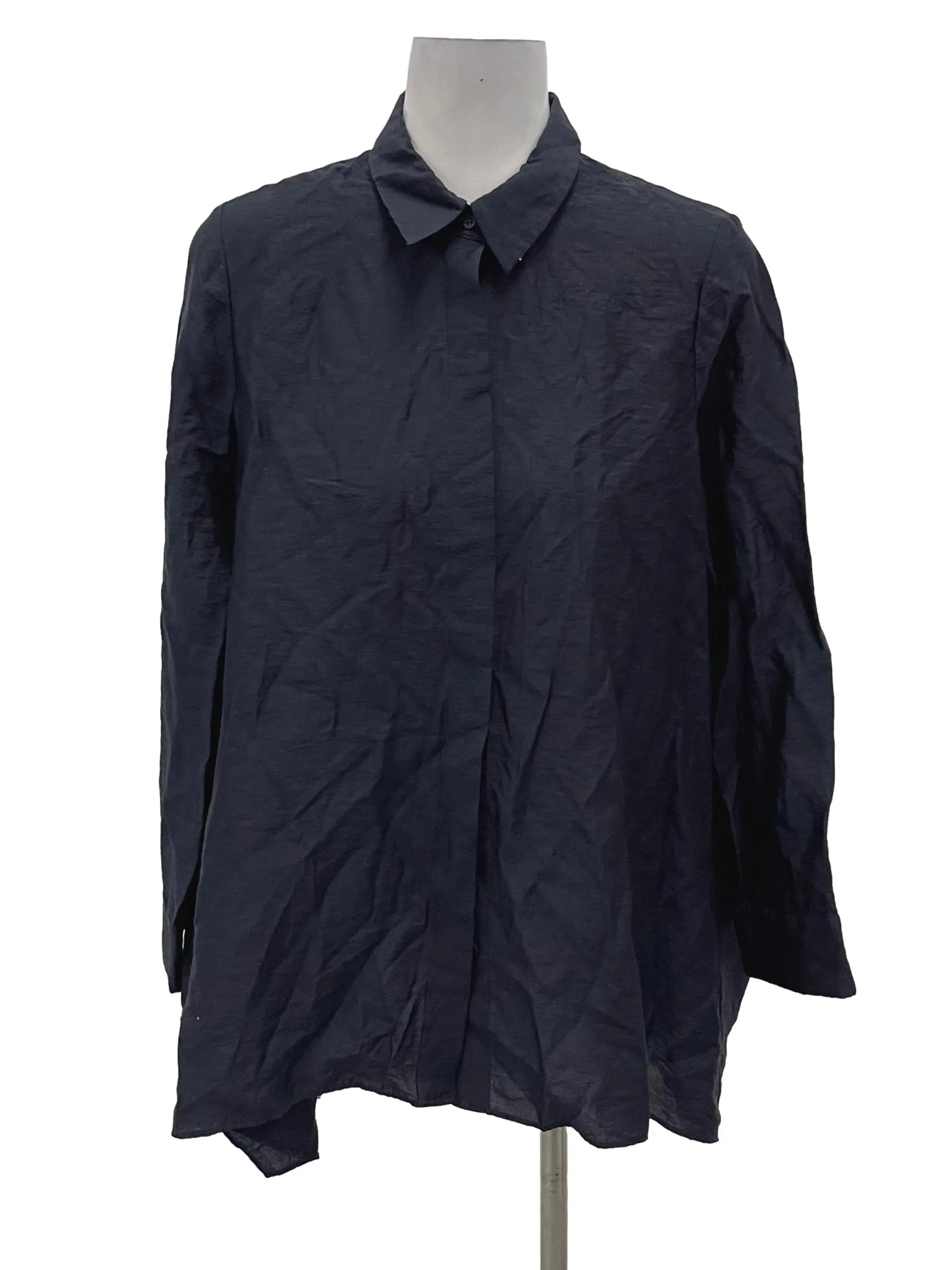 Navy Blue Button Down Shirt