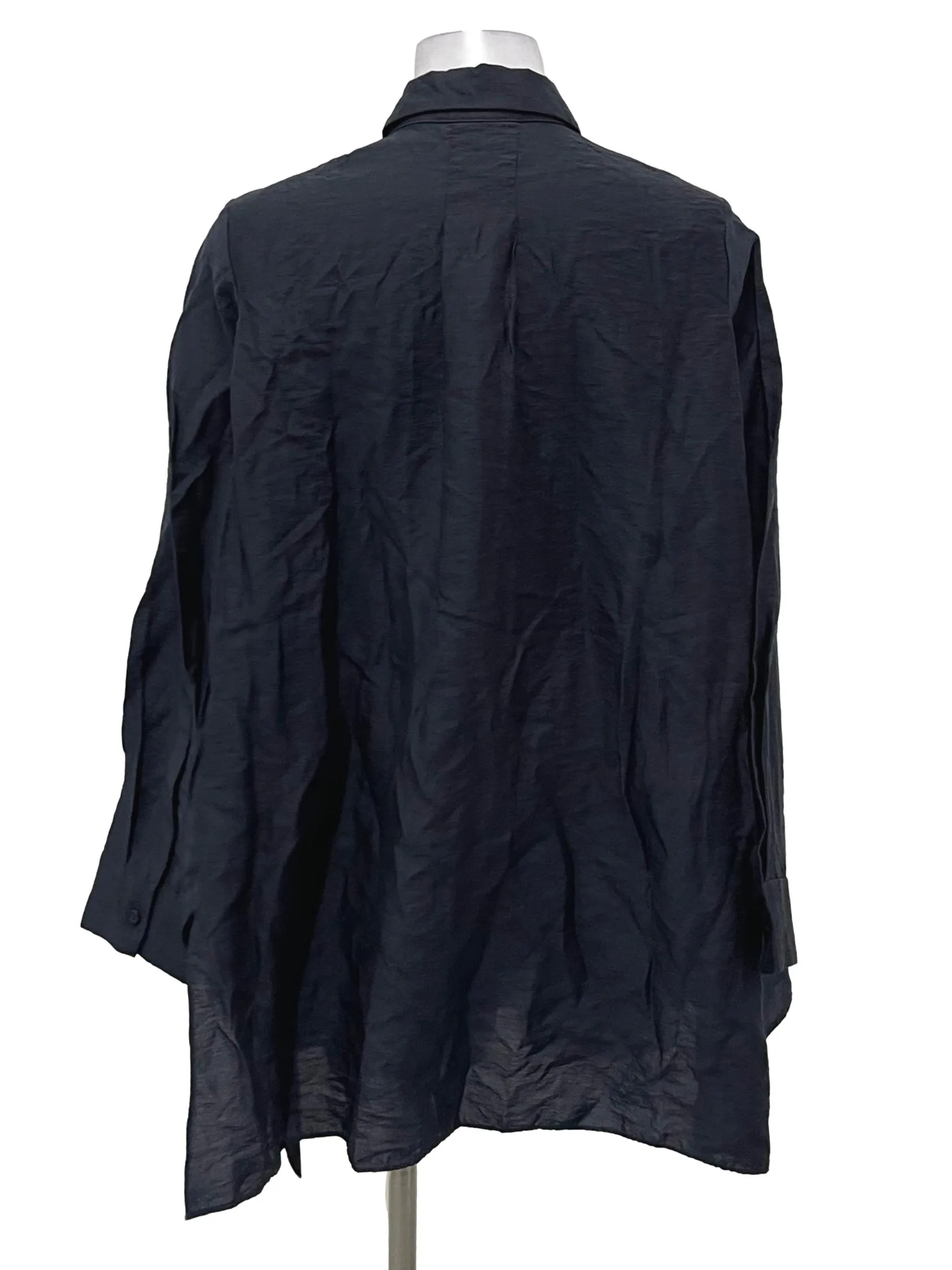 Navy Blue Button Down Shirt