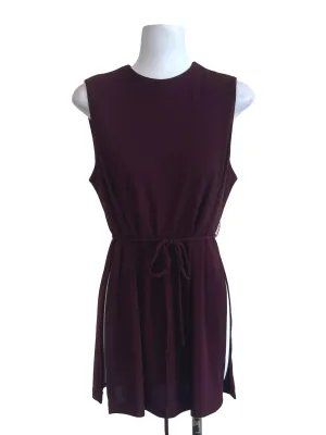 Navy Blue Plain Long Tee Top