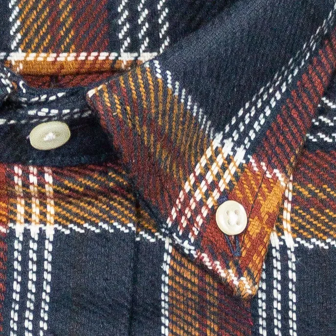 Navy Brushed Triple Yarn