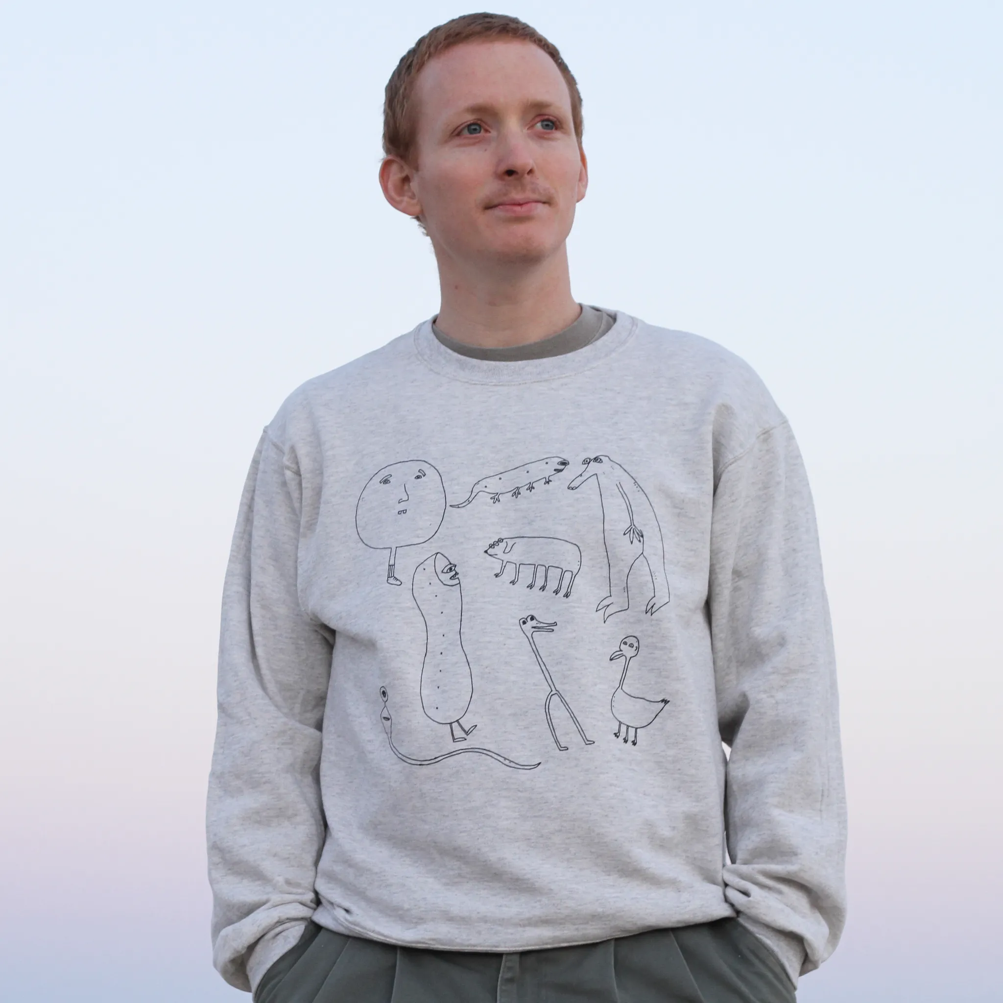 New Guys in Town Crew Neck Sweatshirt