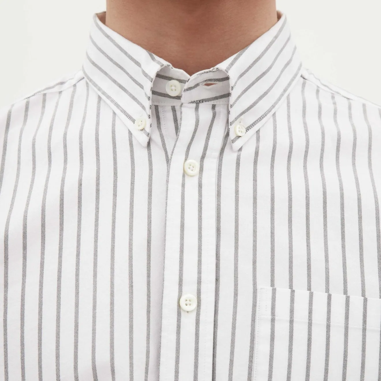 Norse Projects Algot Oxford Monogram Spruce Green