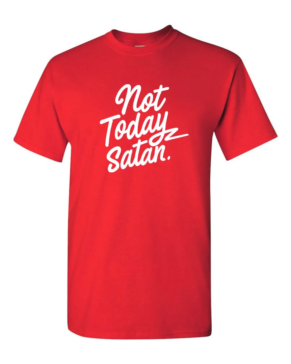 Not Today Satan t-shirt Christian t-shirt religion tees