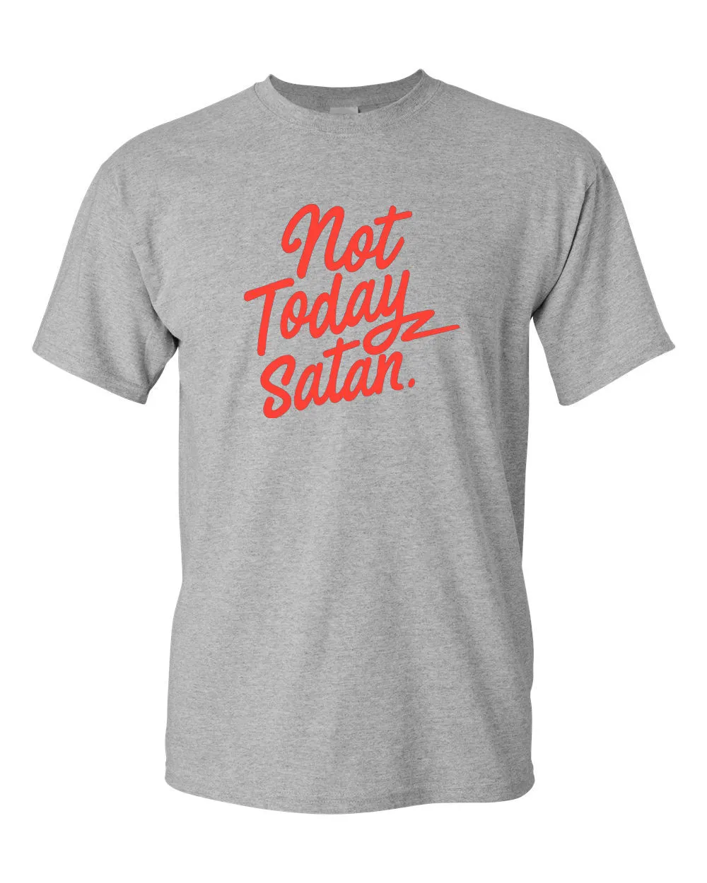 Not Today Satan t-shirt Christian t-shirt religion tees