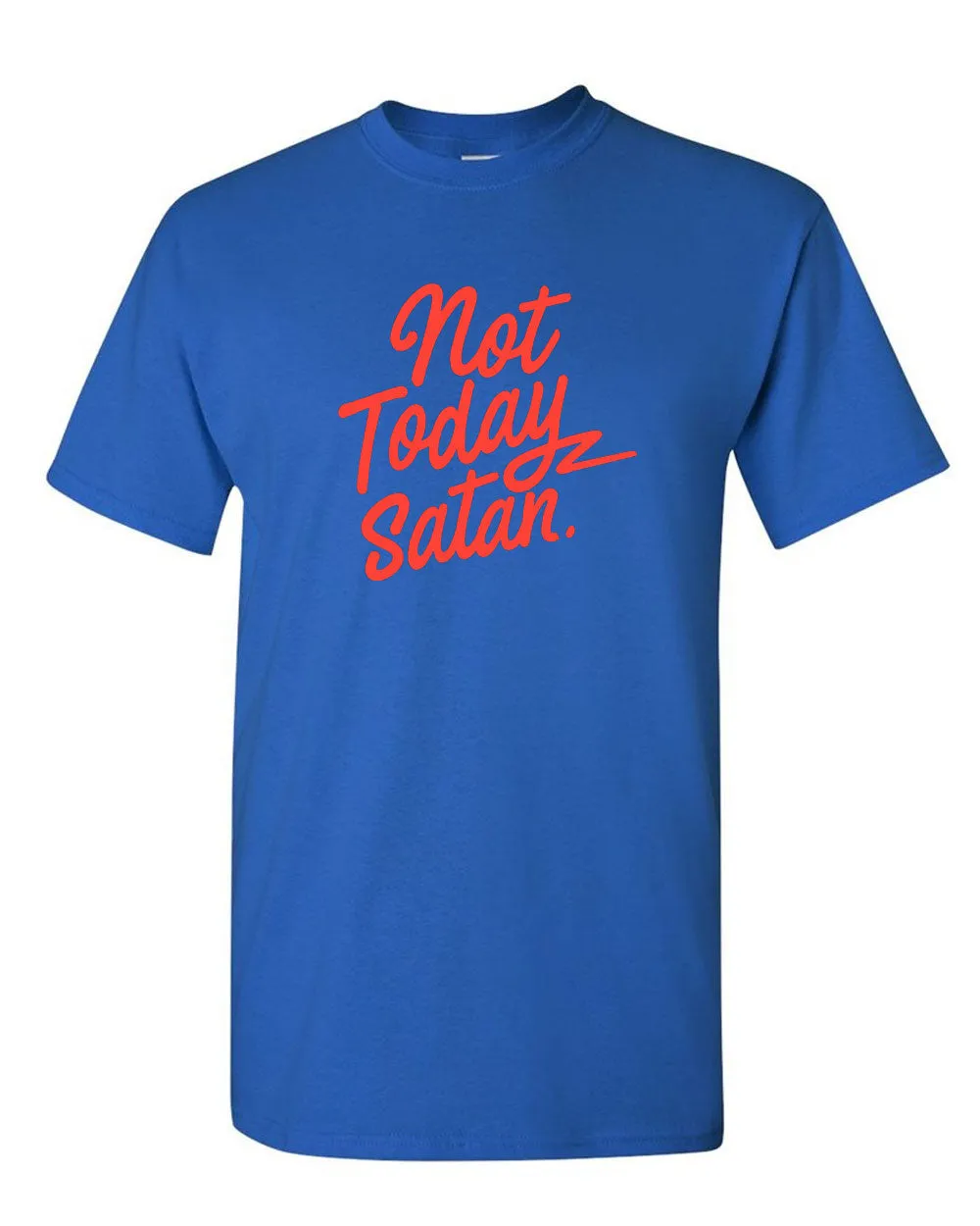 Not Today Satan t-shirt Christian t-shirt religion tees