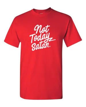 Not Today Satan t-shirt Christian t-shirt religion tees
