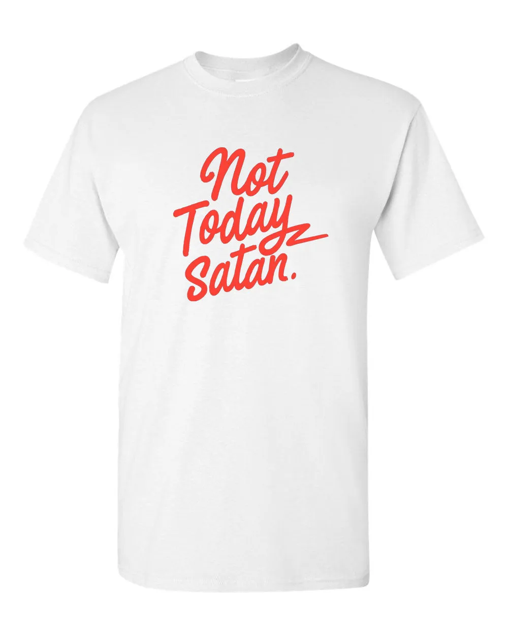 Not Today Satan t-shirt Christian t-shirt religion tees