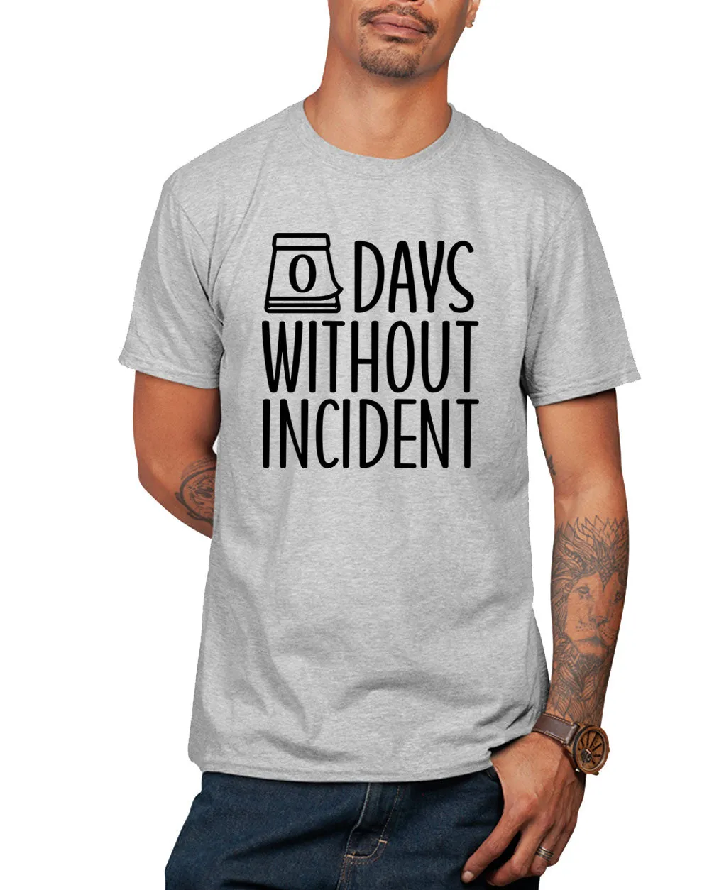 O days without sarcasm t-shirt, funny novelty t-shirt