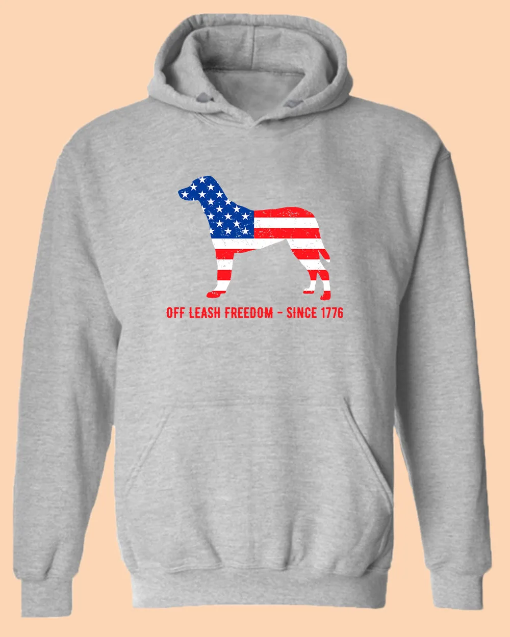 Off Leash freedom since 1776 hoodie