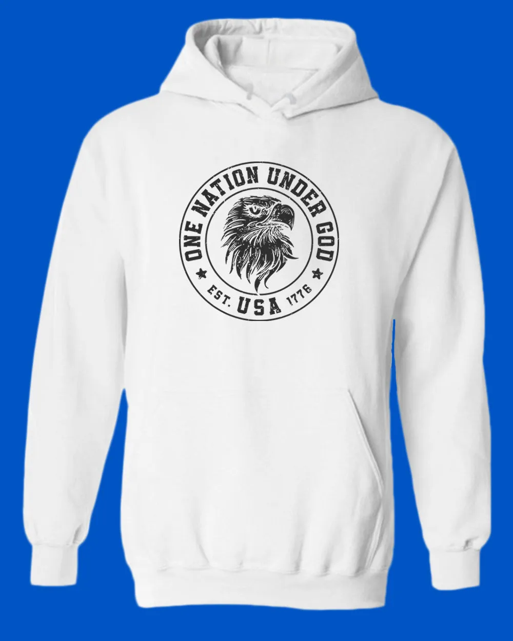 One Nation Under God 1776 hoodie