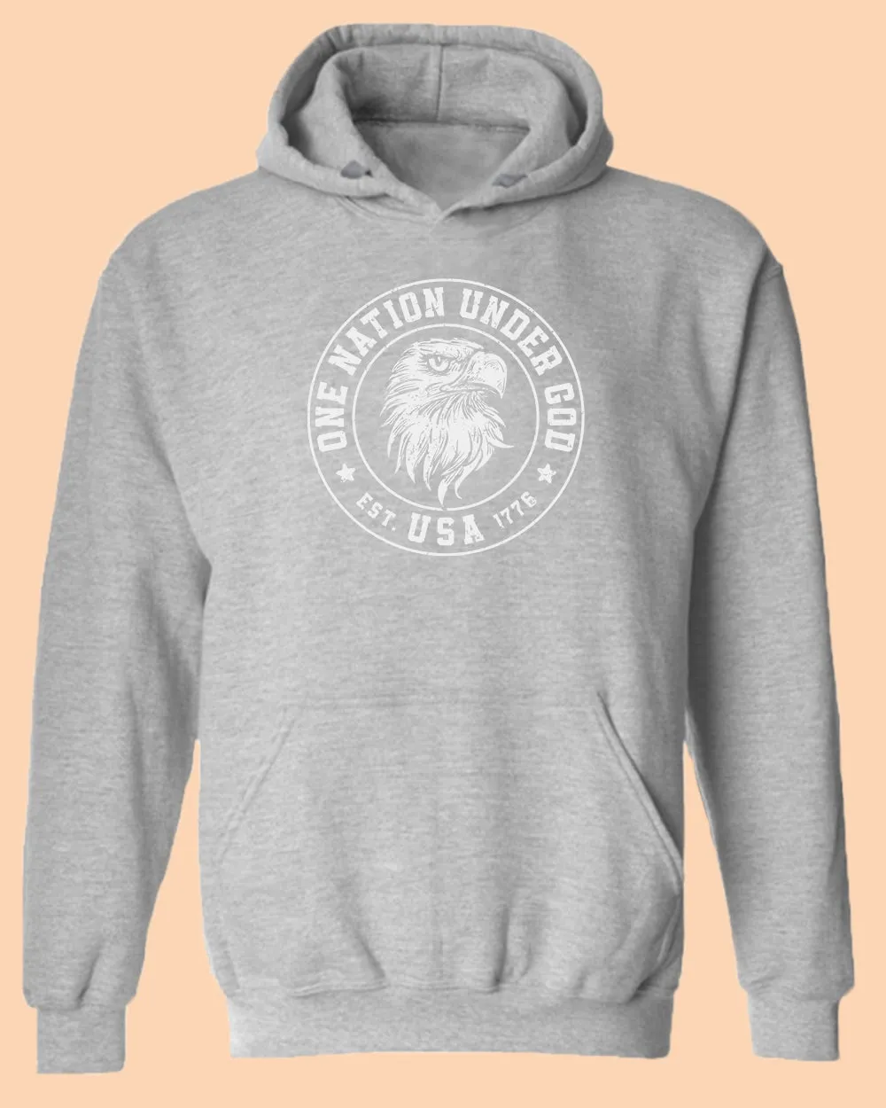 One Nation Under God 1776 hoodie