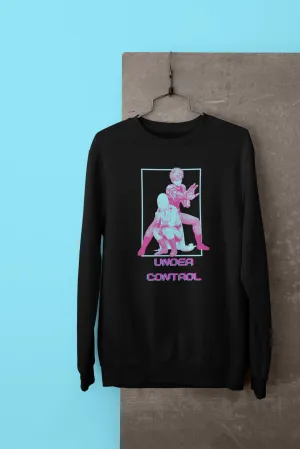 One Punch Man (Under Control) - Heavy Blend Crewneck Sweatshirt