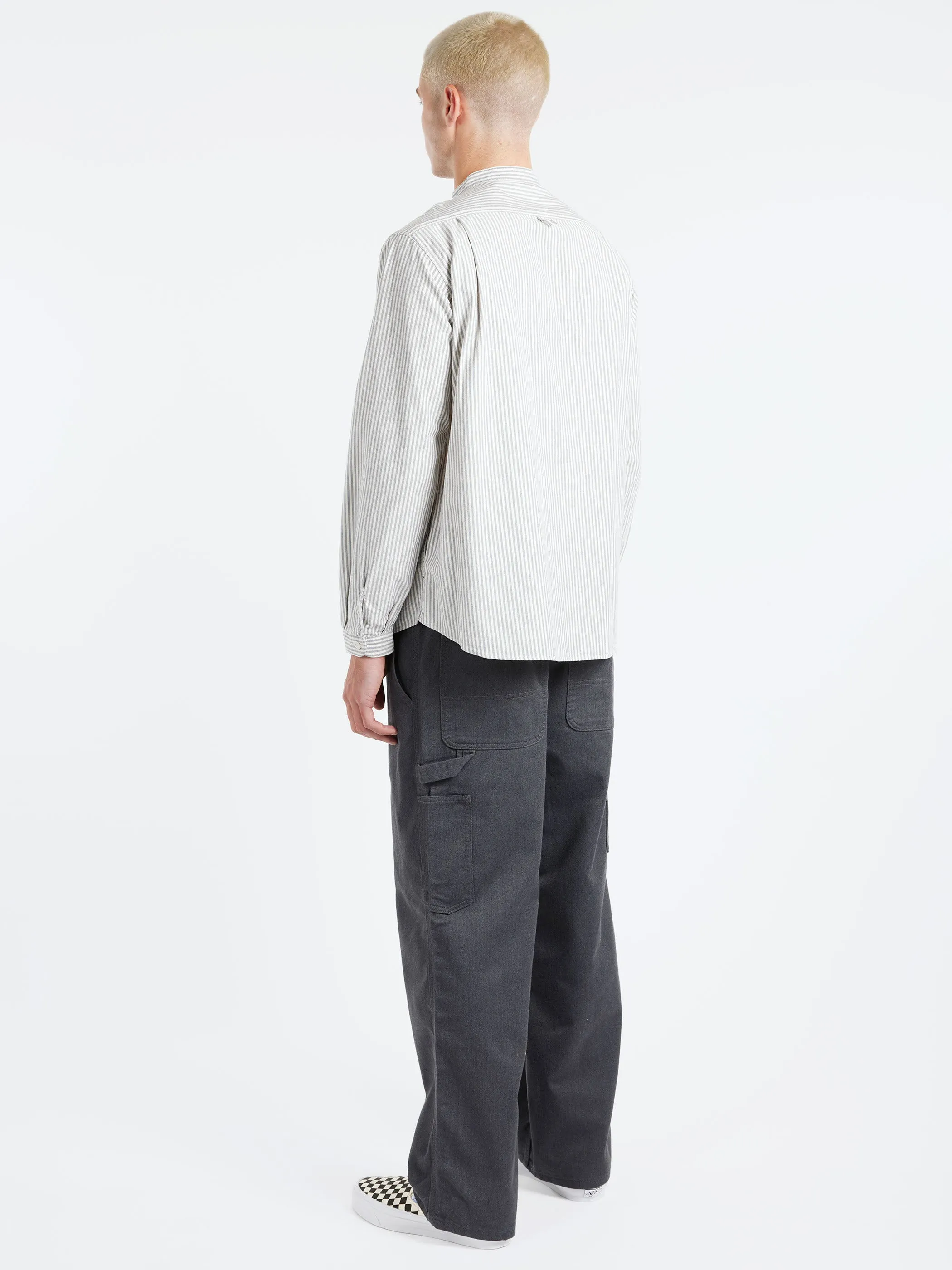Oxford Band Collar L/S Shirt