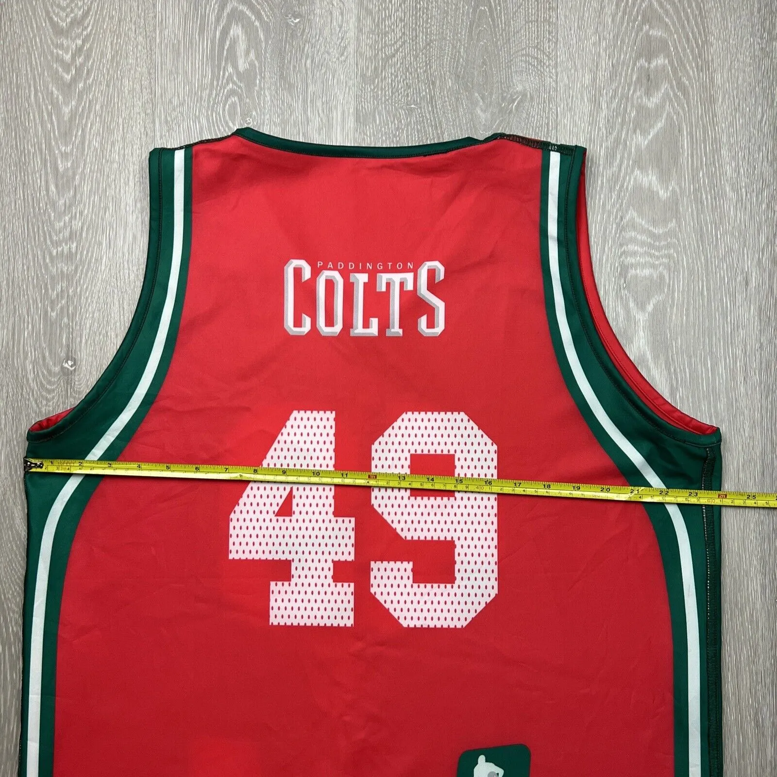Paddington Colts Sports ClubeMens Reversible Tank Top Singlet Size XL