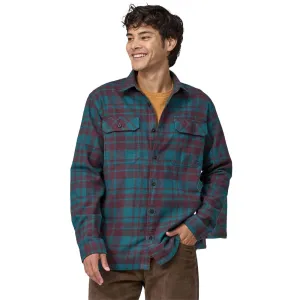 Patagonia Long Sleeved Organic Cotton Fjord Flannel Shirt