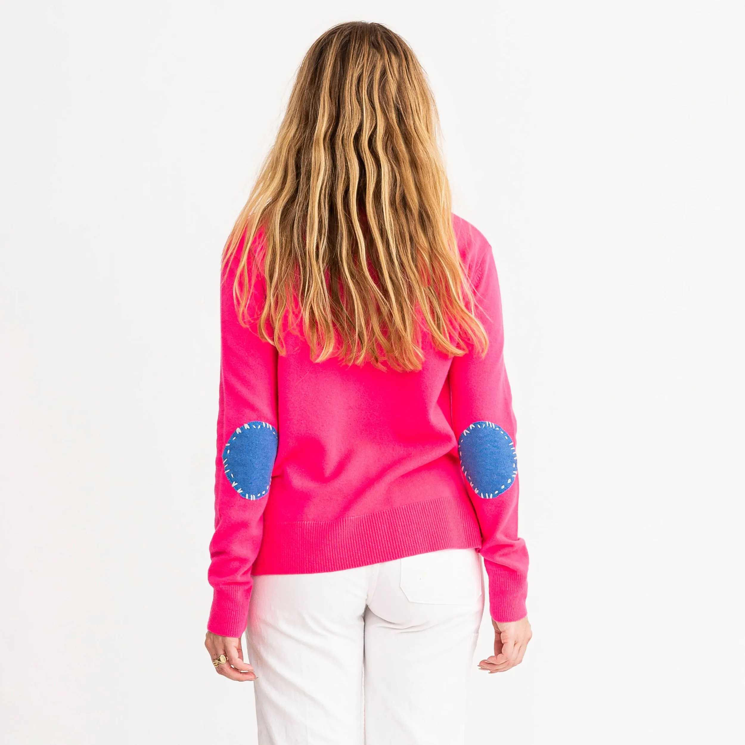 Patchwork Pullover Neon