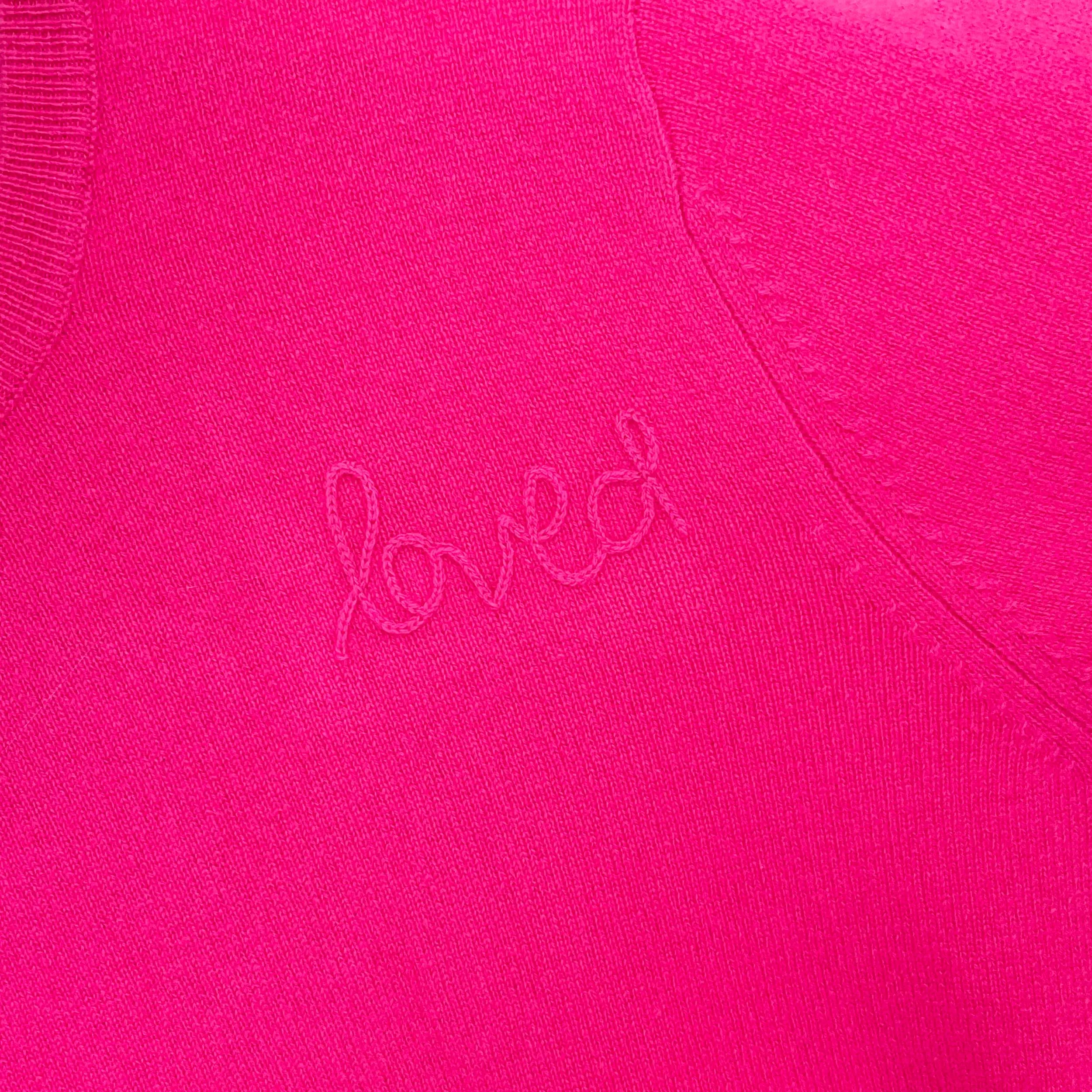 Patchwork Pullover Neon